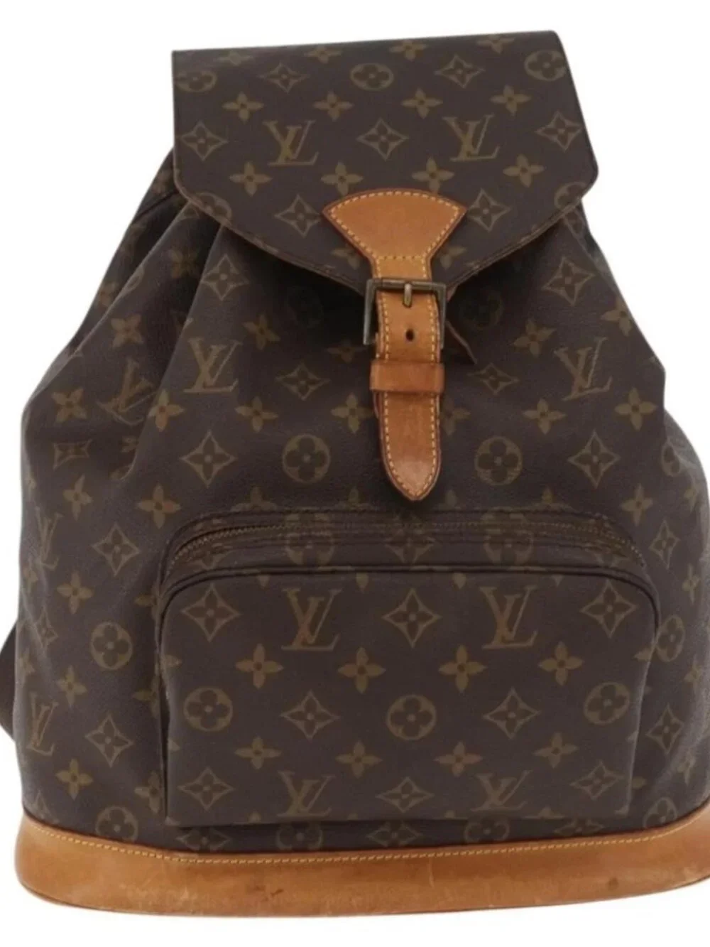 LOUIS VUITTON Monogram Montsouris GM Backpack M51135 LV Auth 179670